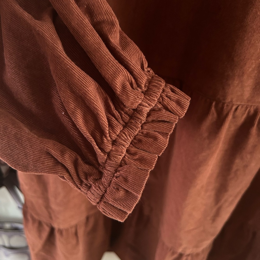 TIME AND TRUE Corduroy Longsleeve Dress XXL (20) NWT - Picture 6 of 9